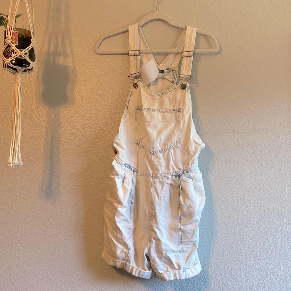 Wild Fable Bleached Overall Shorts (Extra Small)